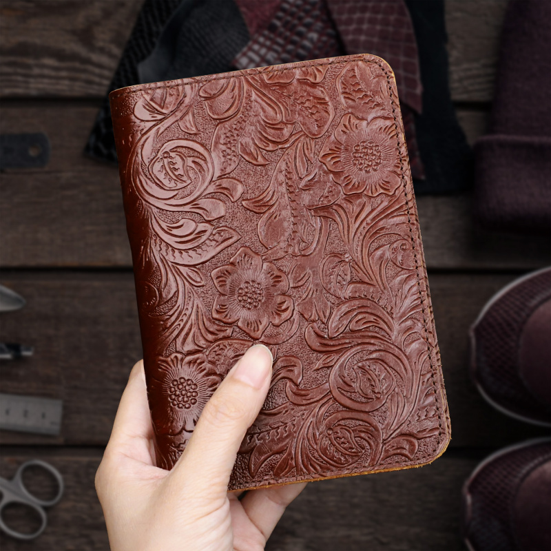 Travel Accessories Wallet - Genuine Leather Passport Holder Travel Wallet