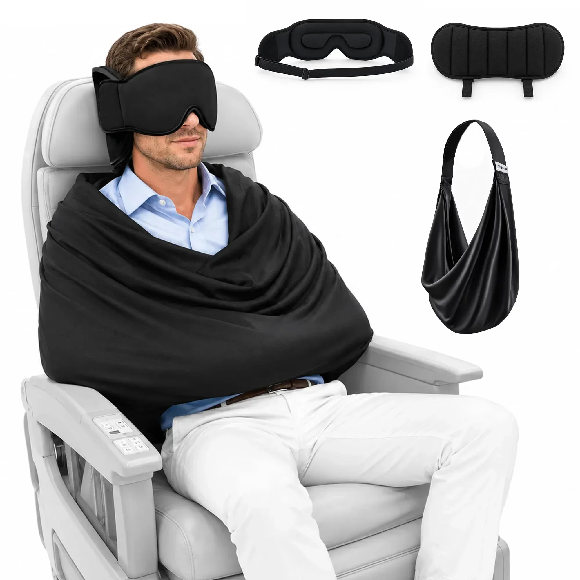 Travel Accessories India - NWE3-in-1 AirplaneSleep Support System Plane Sleeping