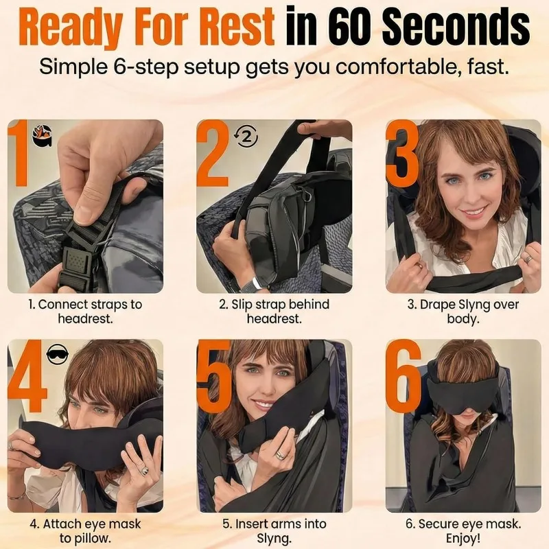 3-in-1Airplane Sleep Support S - Travel Accessories India ulasan dan harga
