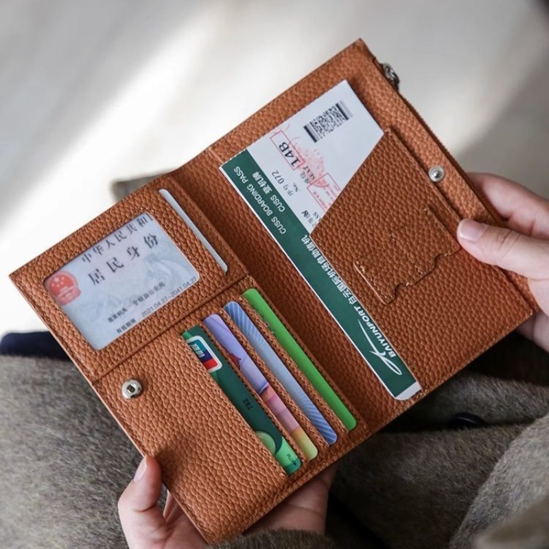 Leather Passport Holder Covers - Travel Accessories Wallet ulasan dan harga