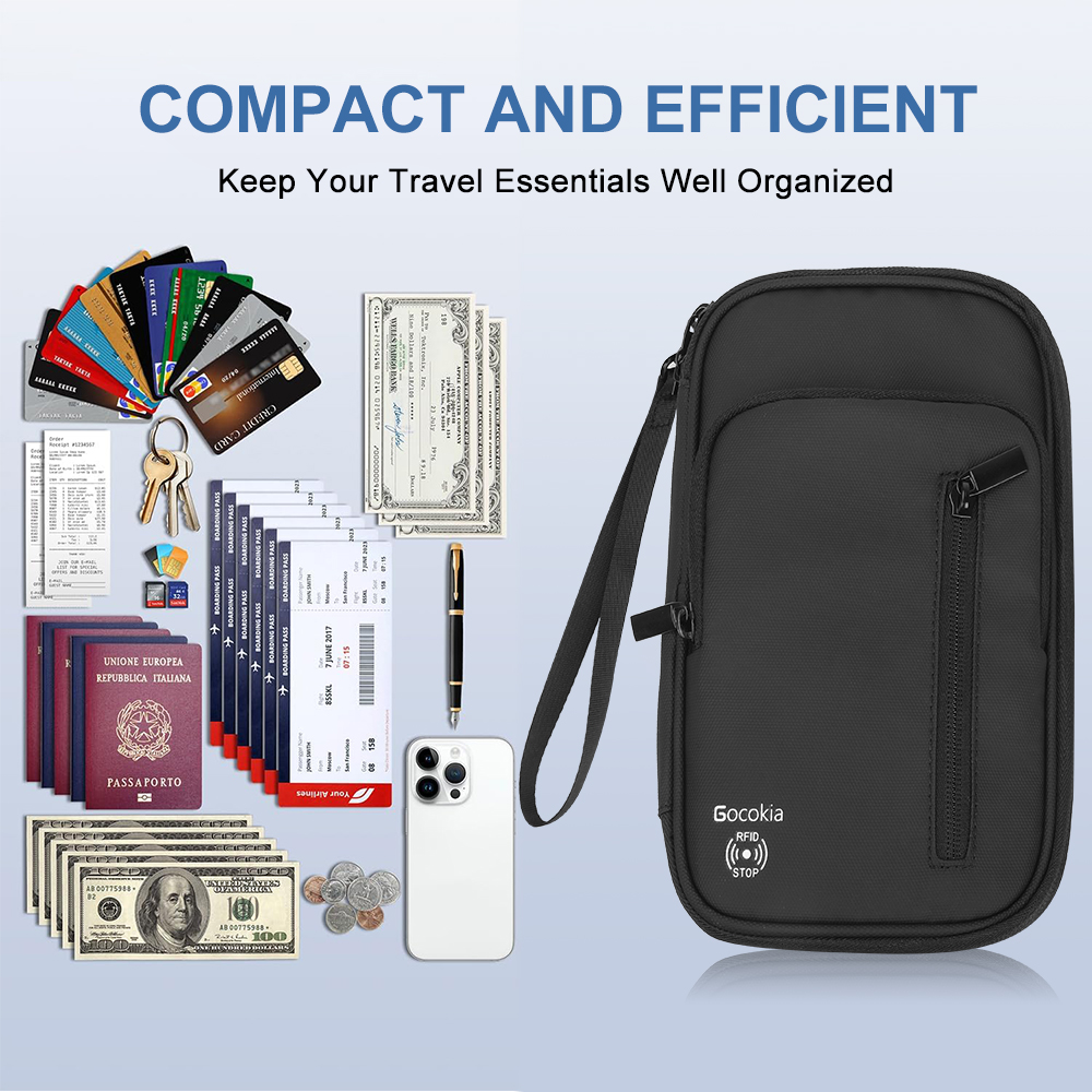 Large-capacity double-layer ha - Travel Accessories Wallet ulasan dan harga