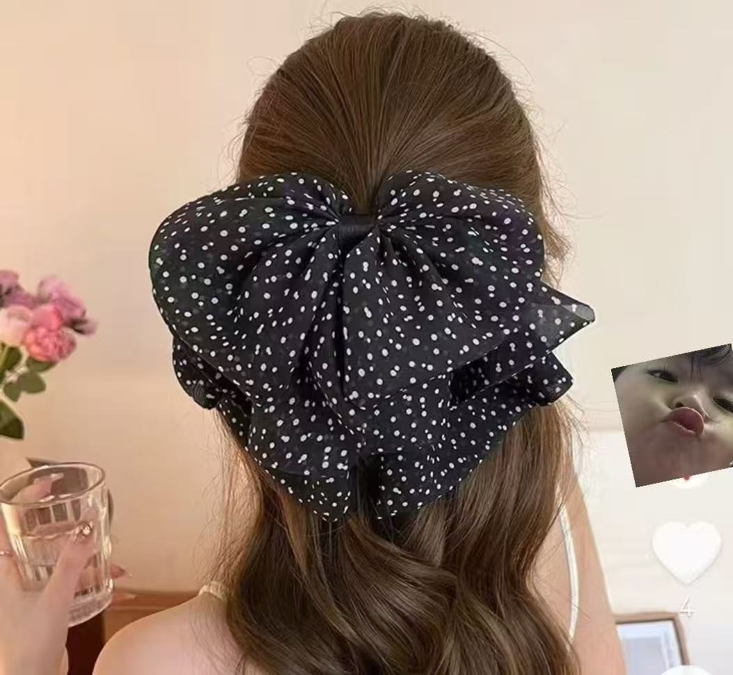 2026 New Black Polka Dot Large - Travel Accessories Aesthetic ulasan dan harga