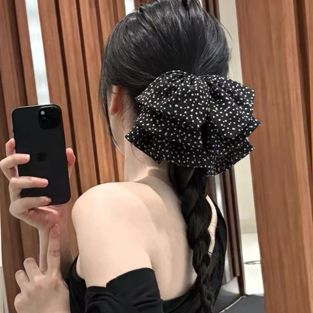 2026 New Black Polka Dot Large - Travel Accessories Aesthetic ulasan dan harga