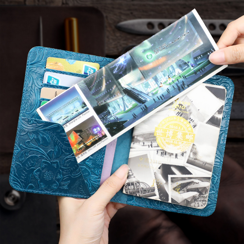 Genuine Leather Passport Holde - Travel Accessories Wallet ulasan dan harga