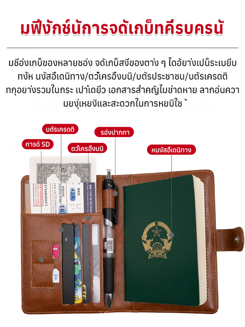 Multifunctional Travel Wallet  - Travel Accessories Wallet ulasan dan harga