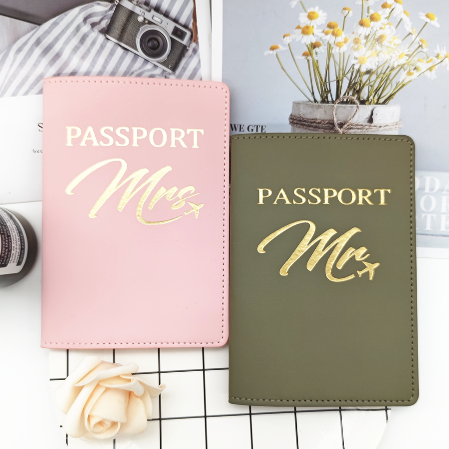 2PCS a Set Mr/Mrs Lovers Coupl - Travel Accessories Wallet ulasan dan harga