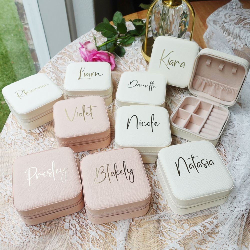 Personalized Jewelry Boxes Bri - Travel Accessories Ideas ulasan dan harga