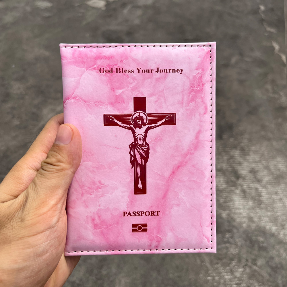 Jesus Crucifixion Passport Cov - Travel Accessories Wallet ulasan dan harga