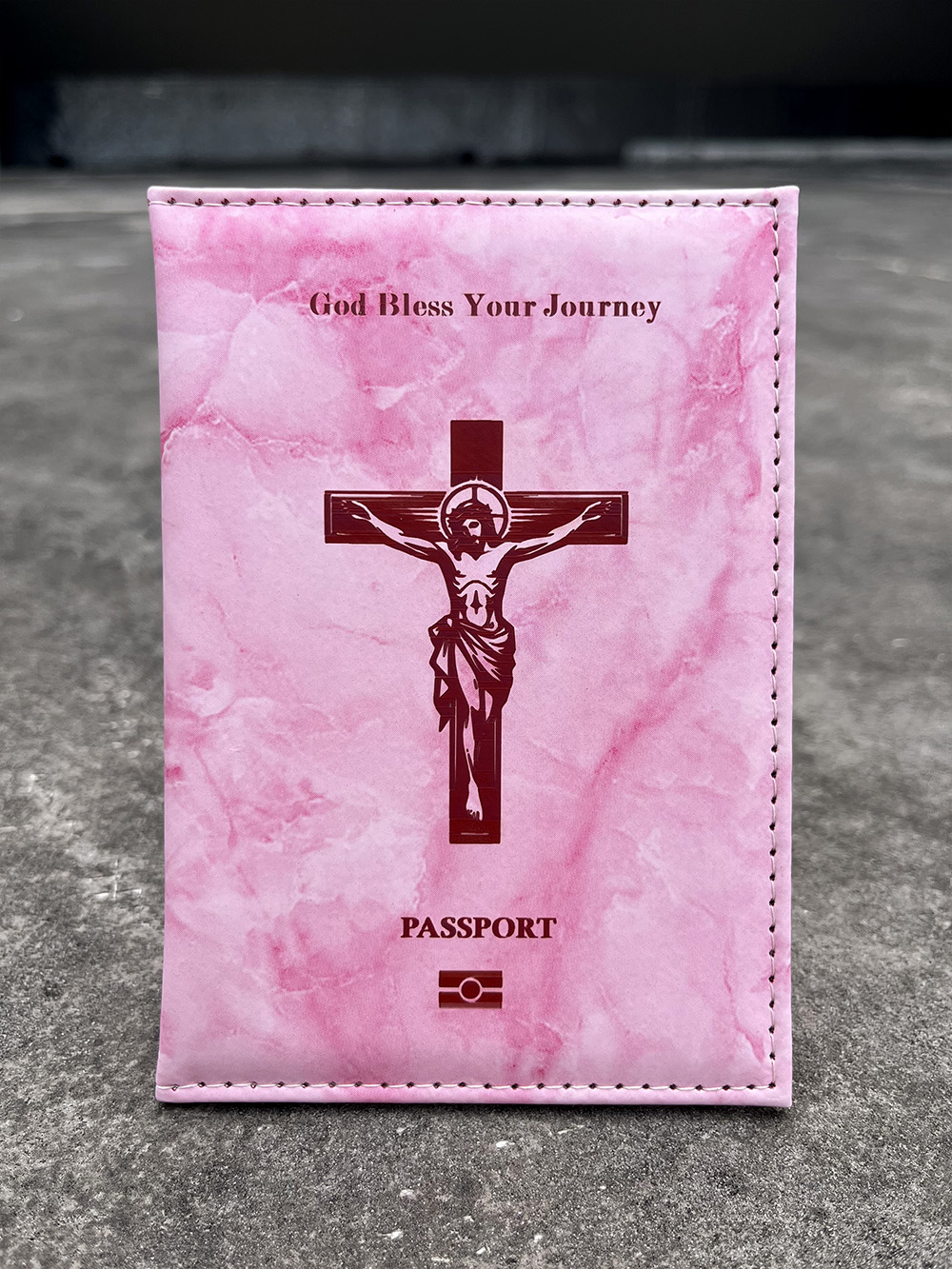 Jesus Crucifixion Passport Cov - Travel Accessories Wallet ulasan dan harga