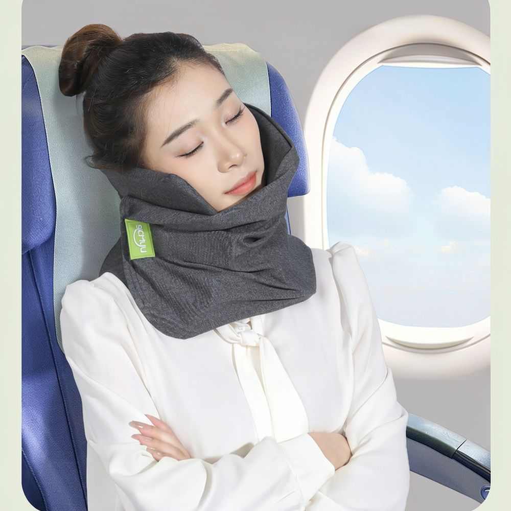 Memory Foam Travel Pillow For  - Travel Accessories Long Flight ulasan dan harga