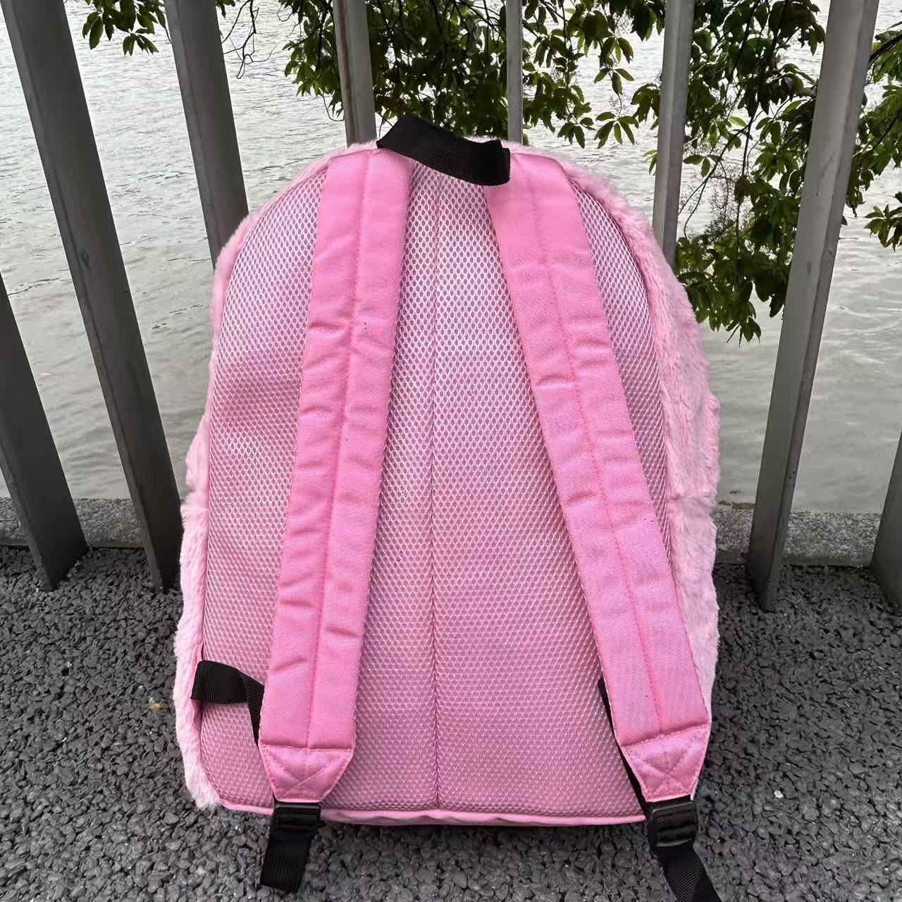 Kawaii Kirby Plush Backpack La - Travel Accessories As Gifts ulasan dan harga